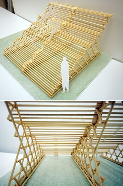 atelier bow wow: bamboo grandstand