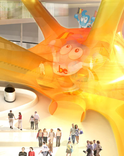 conix architects: belgian pavilion at shanghai expo 2010