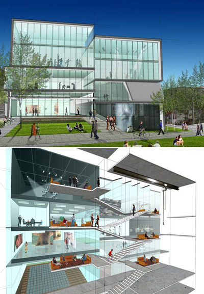 diller scofidio + renfro: creative arts centre at brown university, rhode island