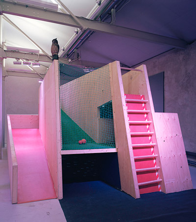 building blocks exhibition by medium