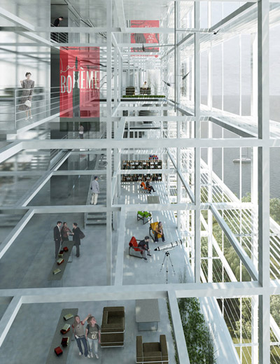 busan opera house proposal by IaN+