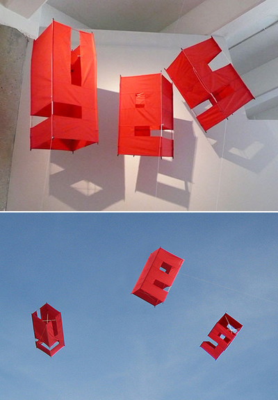 andrew byrom: letter box kite + st. julian