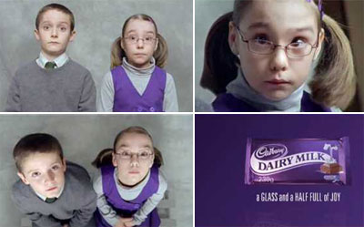 cadbury 'eyebrow dance' ad by tom kuntz
