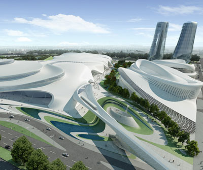 zaha hadid architects: cairo expo city