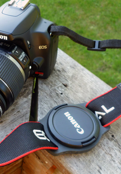 mark stevenson: camera lens cap holder