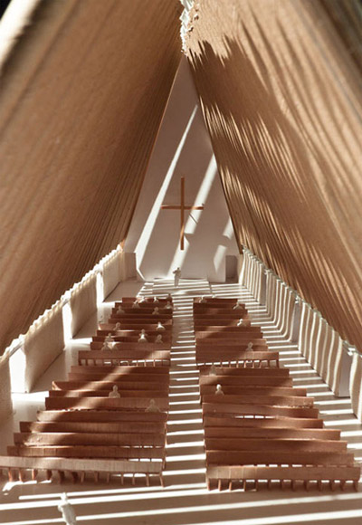 shigeru ban architects: cardboard cathedral