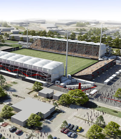 populous: christchurch stadium