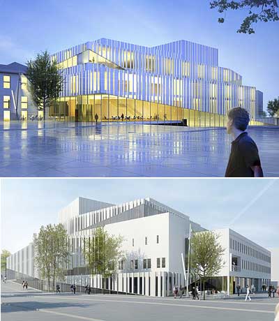 c.f. moller architects: kristiansund opera and culture centre