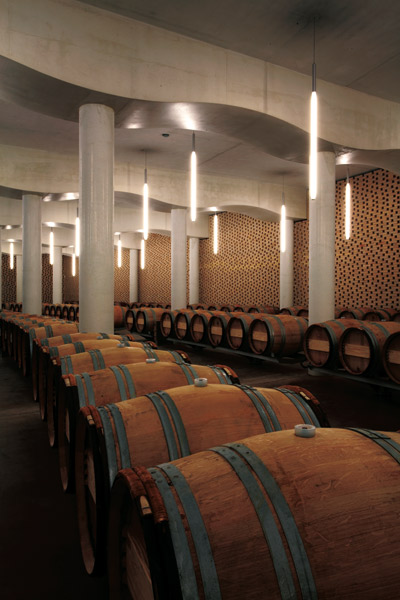 christian de portzamparc: chateau cheval blanc winery