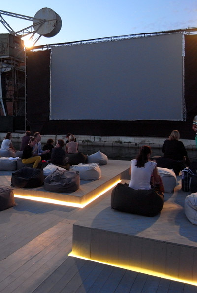 ole scheeren's floating cinema goes to venice