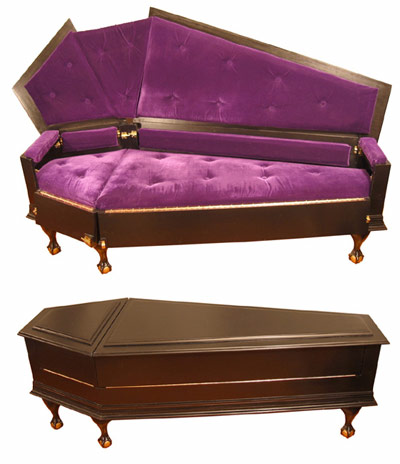 coffin couch by von erickson