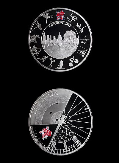 london 2012 olympic coin designs revealed