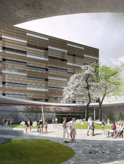 atelier thomas pucher: amstetten school campus