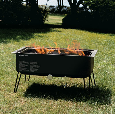 'barbicù' by piero lissoni, fochista for alessi at macef 09