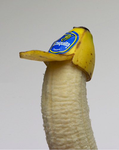 brock davis: banana trucker hat / new works