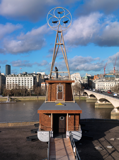david kohn architects + fiona banner: a room for london now open