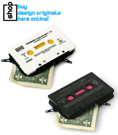 designboom shop: new cassette wallets