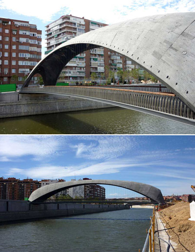 west 8: puente cascara, madrid