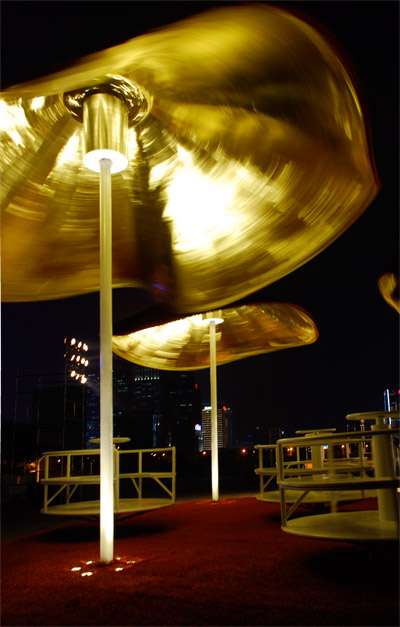 clavel arquitectos: ultralight centrifugal pavilion