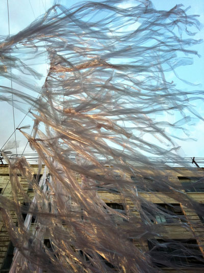 CO: weightless pull for superfront's public summer pavilion