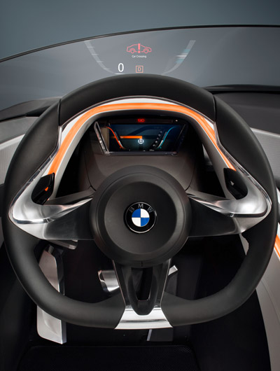 BMW: vision connected drive at geneva motor show 2011