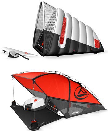 inflatable tent