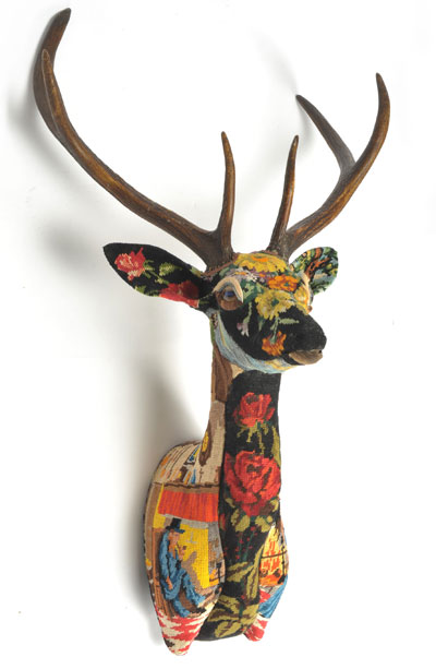 frederique morrel needlework sculptures