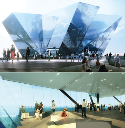 REX architecture: V&A at dundee shortlisted design