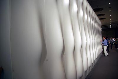 new york design week 2008: 'lightshowers' with DuPont™ Corian®