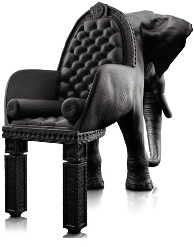 maximo riera: elephant chair