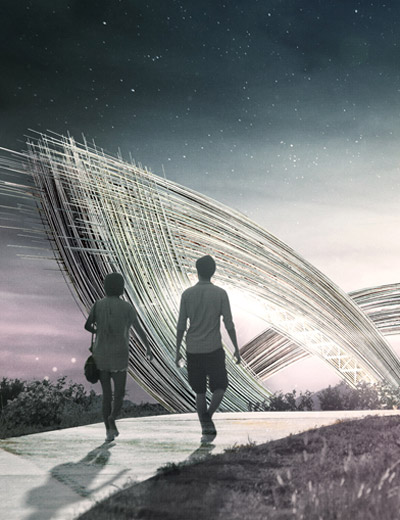 prechteck: blossom gate