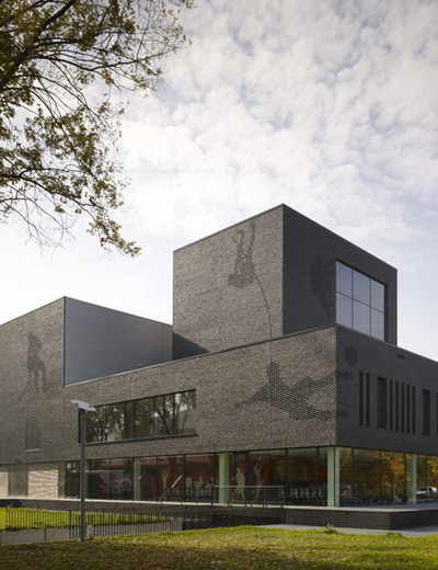 mecanoo architecten: fonty's sports college, eindhoven
