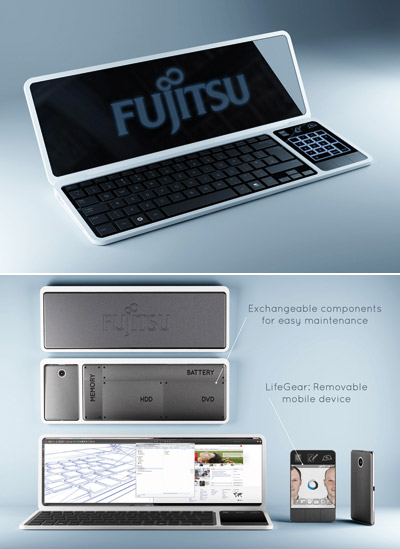 'lifebook frame series'   FUJITSU judge's special award