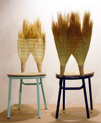 broom chair by giorgio biscaro
