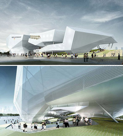 german pavilion at shanghai expo 2010