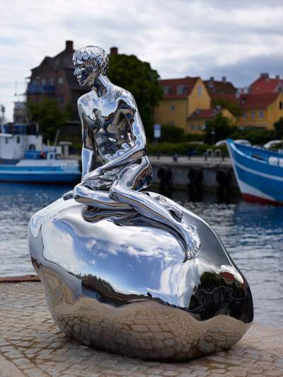 elmgreen & dragset: han public sculpture in elsinore, denmark installed