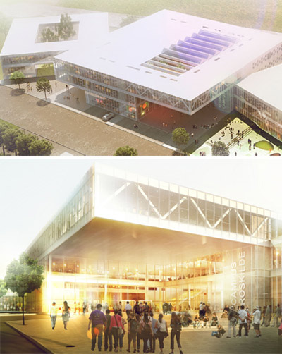 henning larsen architects: campus roskilde