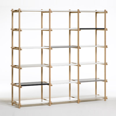woody shelving system by hay