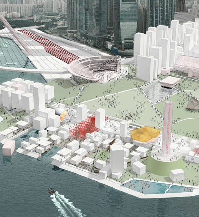 OMA: new cultural district in hong kong