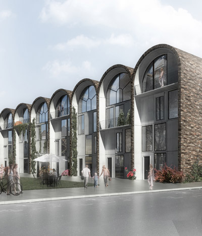 piercy conner architects + designers: house in an arch