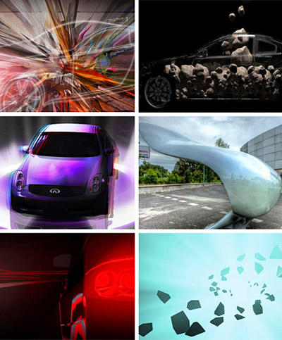 digital art at the infiniti center in stockport