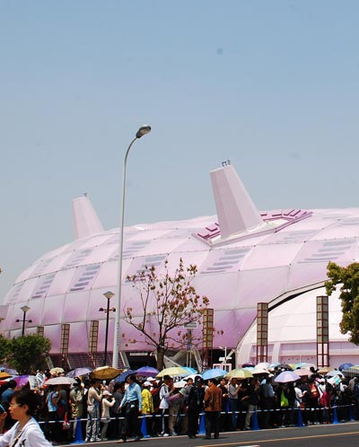 japanese pavilion at shanghai world expo 2010