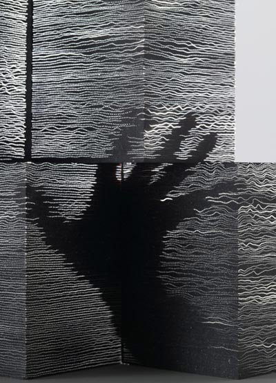 kengo kuma: eska   plastic optical fiber for tokyo fiber 09 senseware