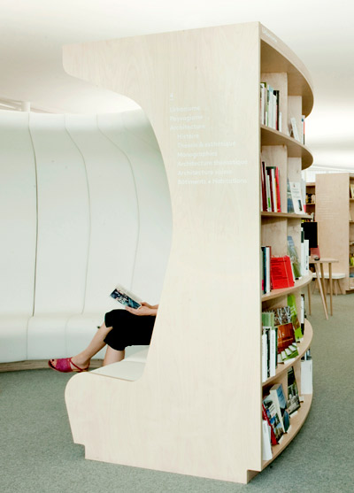 studio kg: librairie la fontaine