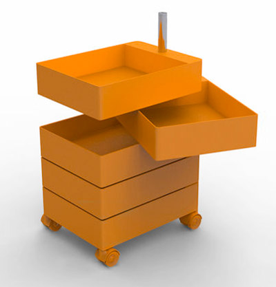 konstantin grcic : 360° chair and containers for magis