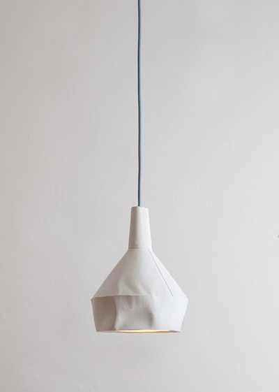 aust & amelung: like paper concrete lamp collection