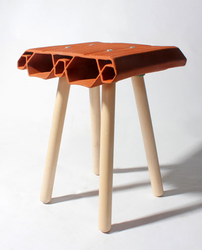 max ceprack: extruded clay stool