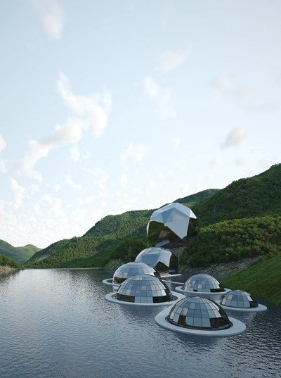 eriksson architects: mentougou eco valley