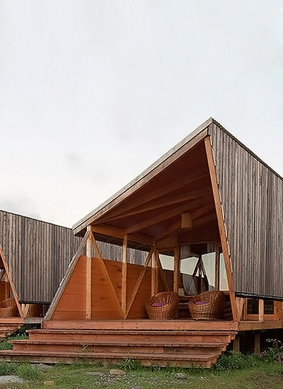 AATA arquitectos: cabañas morerava