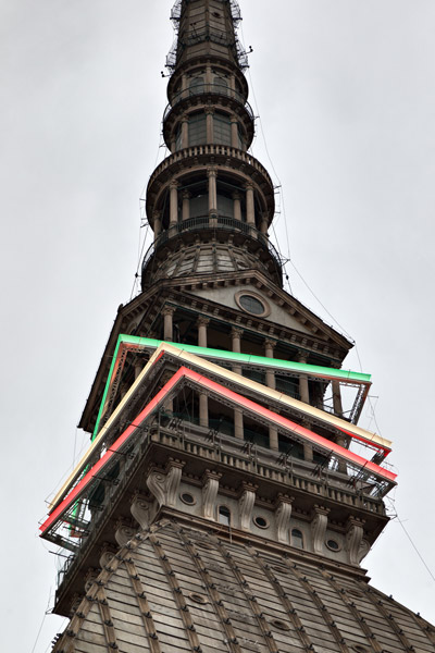 migliore+servetto aa and italo lupi: mole antonelliana LED installation